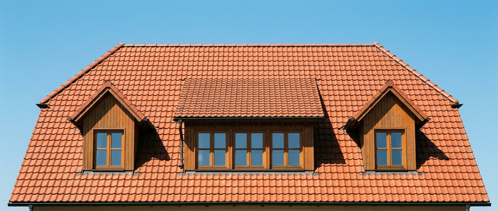 Dachfenster und Gauben